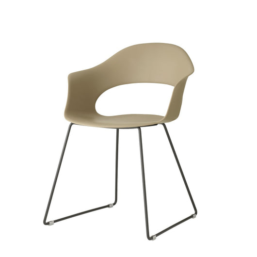 SET DUE SEDIE LADY B A SLITTA MADE IN ITALY SCAB DESIGN - Tortora 15