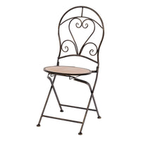 Set Due Sedie Ruby Con Seduta Mdf Naturale, Casacollection