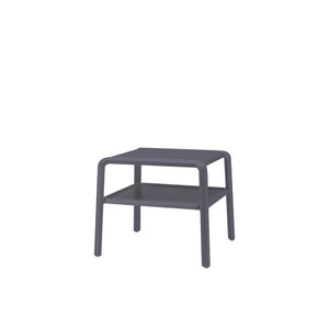 SET DUE TAVOLINI VELA TECNOPOLIMERO SCABDESIGN MADE IN ITALY - Antracite 81