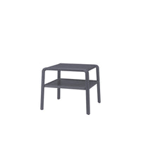 SET DUE TAVOLINI VELA TECNOPOLIMERO SCABDESIGN MADE IN ITALY - Antracite 81