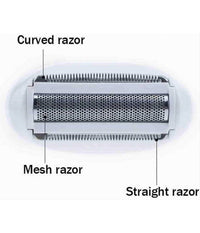 Set Epilatore Rasoio Ricaricabile Donna 2in1 Dispositivo Elettrico Corpo Gm-2118         