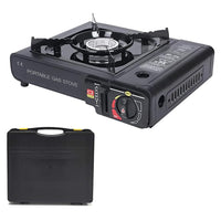 Trade Shop - Set Fornello A Gas Da Campeggio In Valigetta A Doppia Funzione Cartucce Interne Bombola -