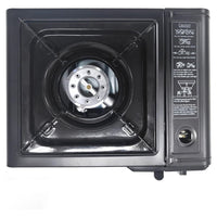 Trade Shop - Set Fornello A Gas Da Campeggio In Valigetta A Doppia Funzione Cartucce Interne Bombola -