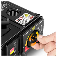 Trade Shop - Set Fornello A Gas Da Campeggio In Valigetta A Doppia Funzione Cartucce Interne Bombola -