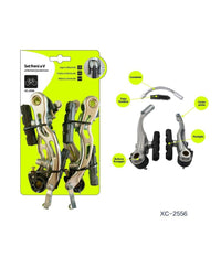 Set Freni A V Bici Universali Anteriore Posteriore In Lega Di Alluminio Xc-2556         