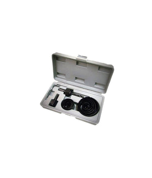 Set Frese Legno A Tazza Kit Seghe Fora Legno Plastica 11 Pz Attacco Per Trapano         