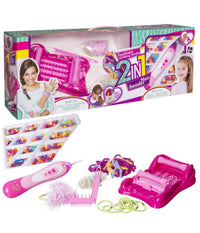 Set Hair Beader Crea Codini E Trecce Gioiello Giochi Giocattolo Per Bambini         