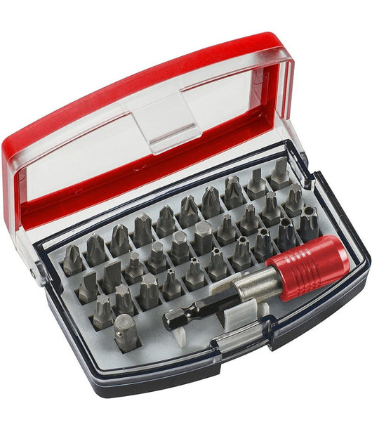 Set Inserti Bit A 6 Punte Torx Per Trapano Avvitatore Con Cassetta In Plastica         