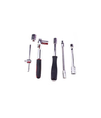Set Kit 46 Pezzi Chiavi A Bussola Con Cricchetto 1/4" Cacciavite Esagonale Tubo         