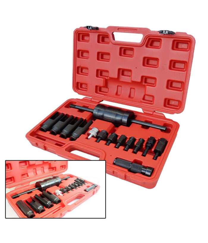 Set Kit Per Estrazione Iniettore Iniettori Universale Con Martello Scorrevole         