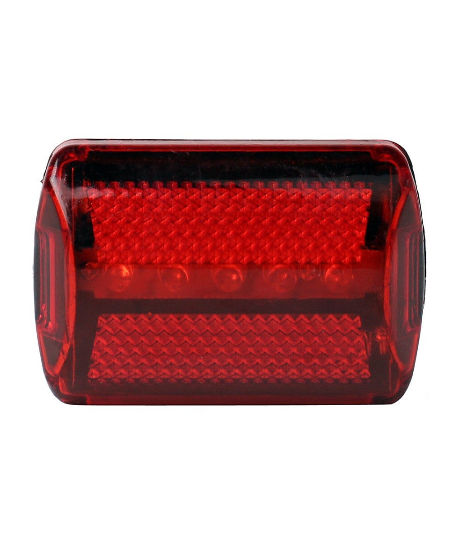 Set Luci Led A Batteria Anteriore Posteriore Per Bici Attacco Universale Xc-2075         