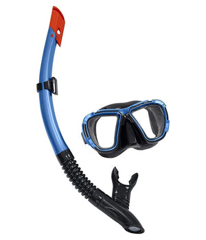 Set Maschera Boccaglio Pinne Da Snorkeling Blacksea Per Adulti Immersioni 25045         