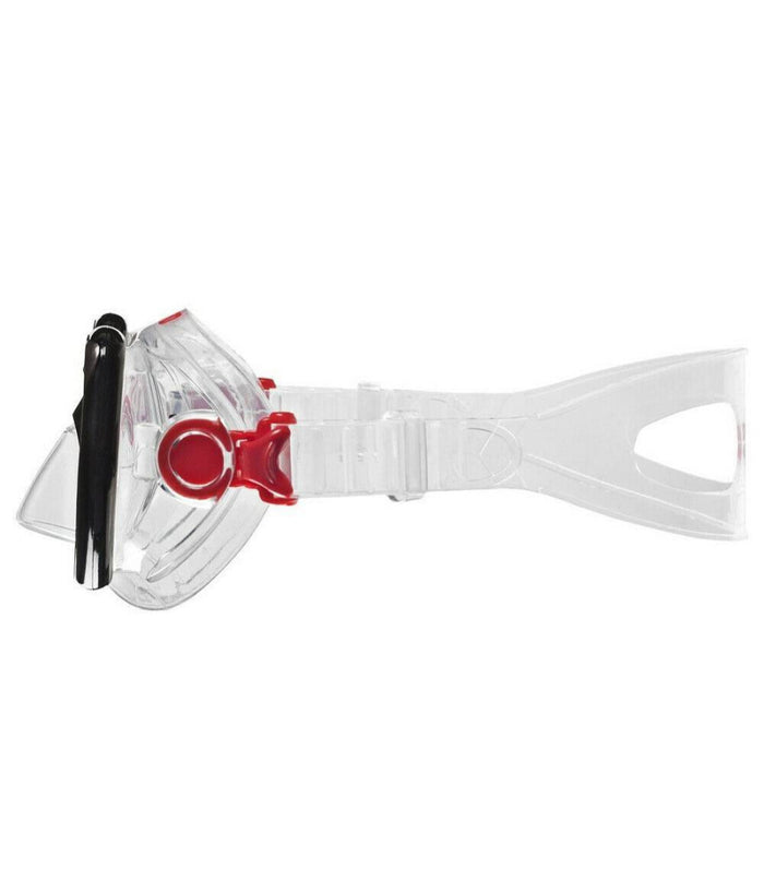 Set Maschera Con Boccaio Per Immersioni Snorkeling Sub Mare Piscina Vari Colori         