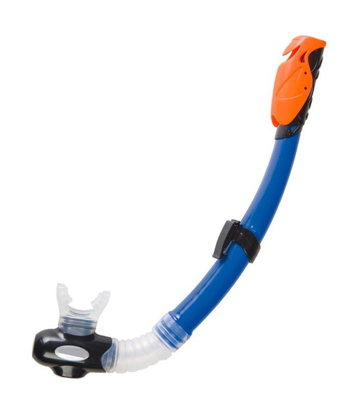 Set Maschera In Vetro Con Boccaio Per Immersioni Snorkeling Sub Mare Piscina Blu         