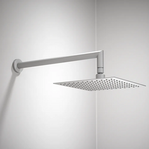 Sistema doccia 2 vie, soffione d=250 e doccino nickel spazzolato | Rita