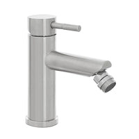 Set miscelatori lavabo alto e bidet acciaio spazzolato e piletta click-clack  York