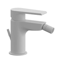 Set miscelatori lavabo alto e bidet bianco opaco Mariani serie Artic