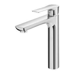 Set miscelatori lavabo alto e bidet Flat con piletta click clack