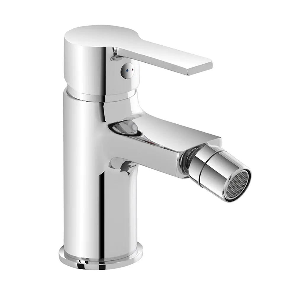 Set miscelatori lavabo e bidet cromati con piletta automatica Prima