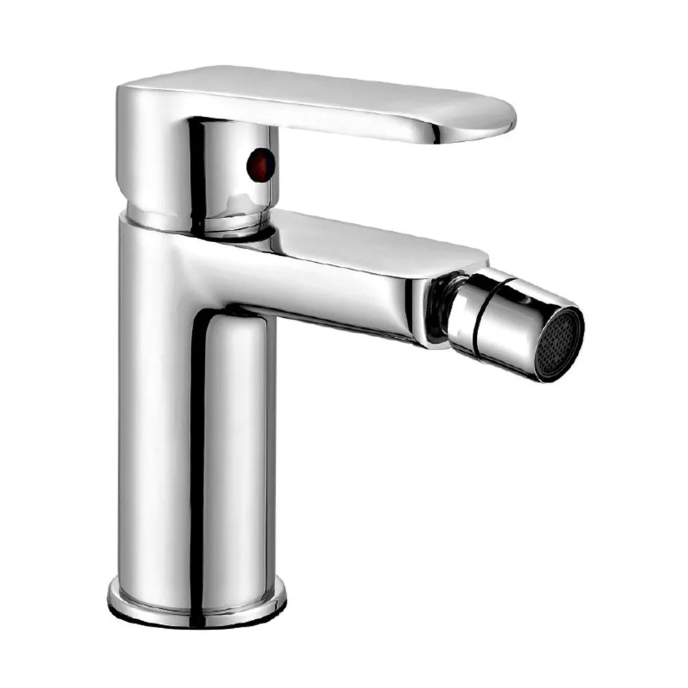 Set miscelatori lavabo e bidet cromati serie Dalila piletta inclusa