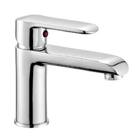 Set miscelatori lavabo e bidet cromati serie Dalila piletta inclusa