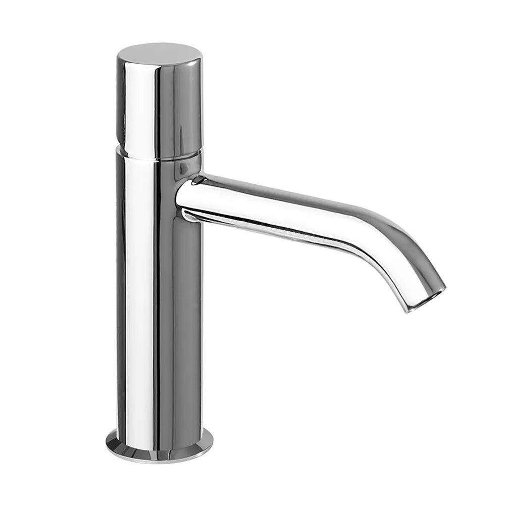 Set miscelatori lavabo e bidet cromo lucido senza leva di comando  Gemma