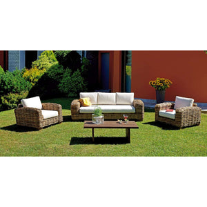 Set MOIA Bangalore in rattan gigante naturale