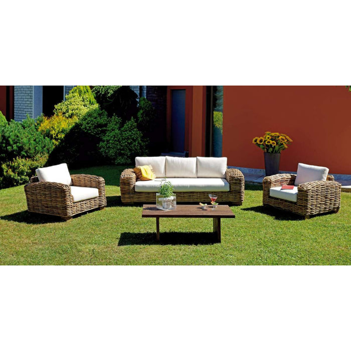 Set MOIA Bangalore in rattan gigante naturale