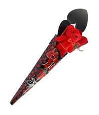 Set Orsetto In Peluche Rosso Con Fiore Love 40cm Idea Regalo San Valentino 63293         