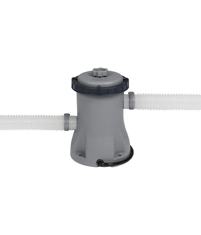 Set Piscina Fuori Terra Rotonda Steel Pro Max 366x76cm 6473lt Pompa Filtro 56416         