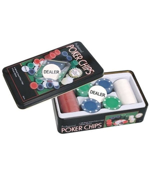 Set Poker Chips Professioale 100 Fishes Fiches Dakota Texas Holdem 100 Chips         