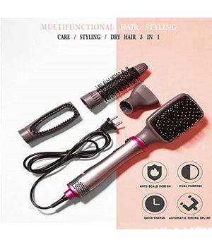 Set Professionale Per Styler Ad Aria Calda Piastra Asciugacapelli 4in1 Vgr V-408         