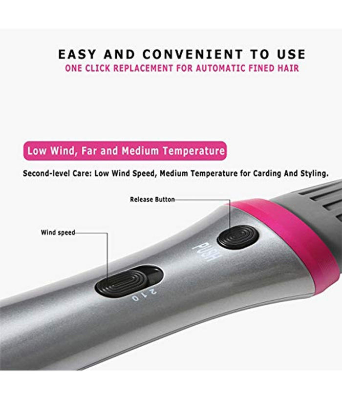 Set Professionale Per Styler Ad Aria Calda Piastra Asciugacapelli 4in1 Vgr V-408         