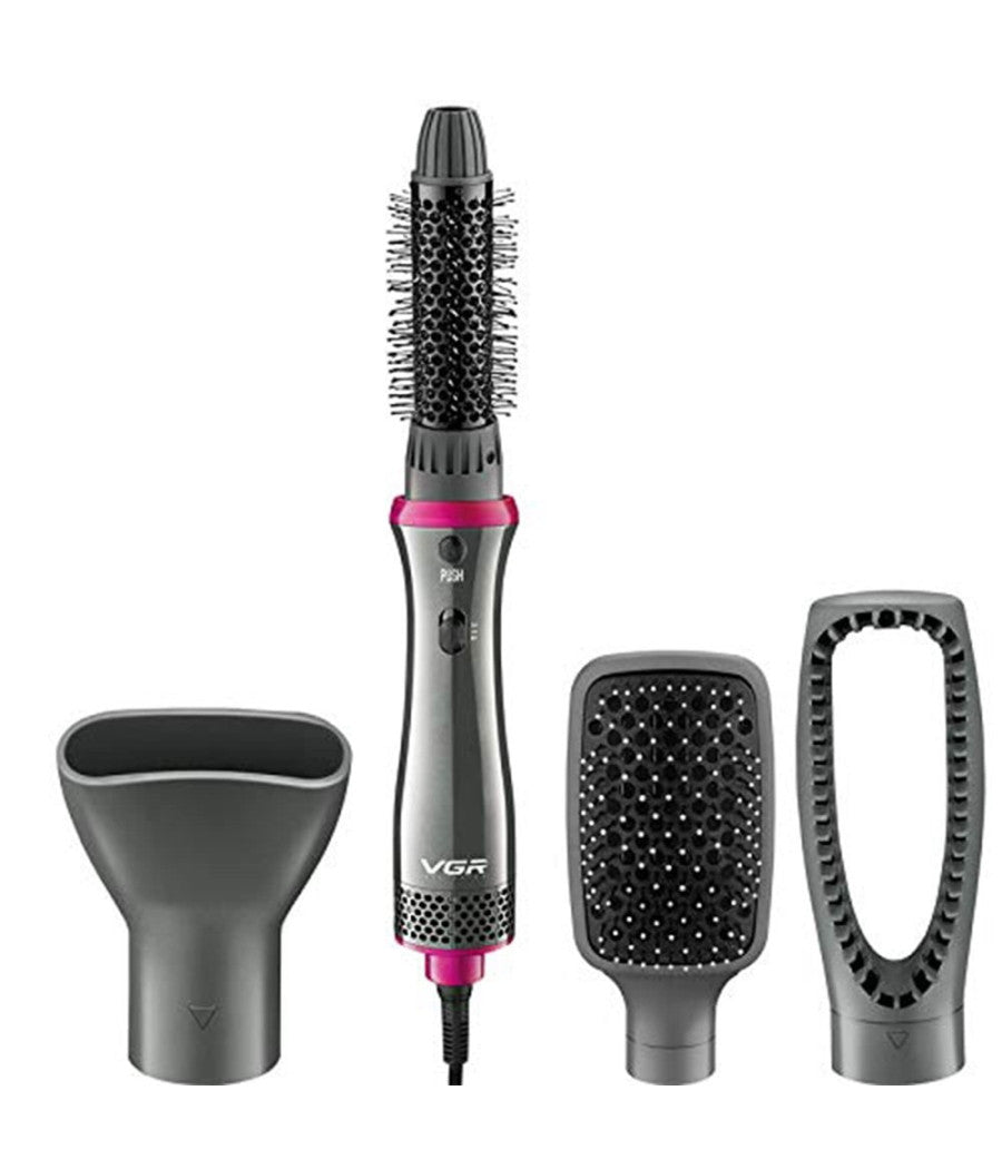 Set Professionale Per Styler Ad Aria Calda Piastra Asciugacapelli 4in1 Vgr V-408         