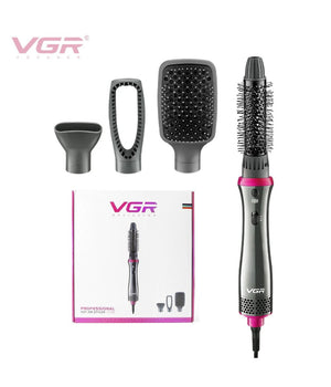 Set Professionale Per Styler Ad Aria Calda Piastra Asciugacapelli 4in1 Vgr V-408         