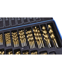 Set Punte Trapano 170pz Pezzi Titanio Hss Valigetta Metallo 1 10 Mm Ferro Legno         