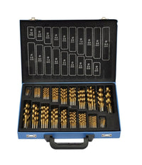 Set Punte Trapano 170pz Pezzi Titanio Hss Valigetta Metallo 1 10 Mm Ferro Legno         