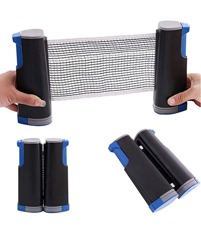 Set Racchette Ping Pong Con Staffa A Rete Retrattile Morsetti Palle Pali Tennis         