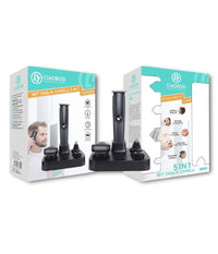 Set Rasoio Elettrico Ricaricabile 5in1 Tagliacapelli Barba Trimmer Peli Tx-8358         