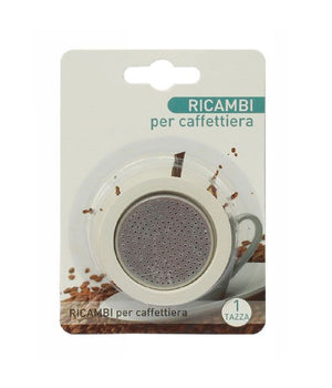 Set Ricambi Guarnizione Gomma Filtro Per Caffettiera Moka Caffè 1 Tazza 53324         