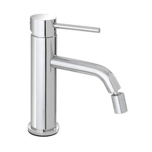 Set rubinetti lavabo bidet e doccia a due vie in acciaio inox Nuego