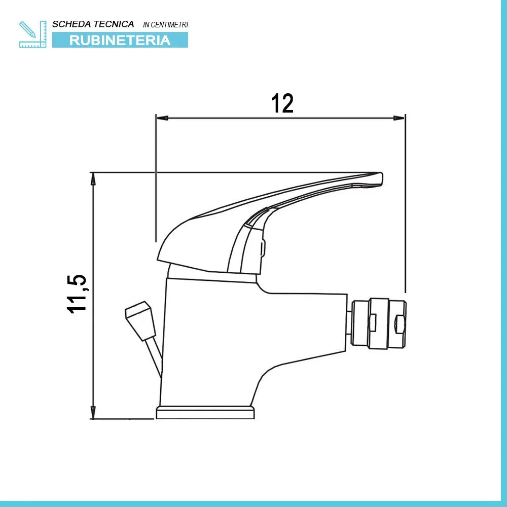 Set rubinetti lavabo bidet e vasca con kit doccia incluso Kant