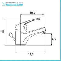 Set rubinetti lavabo bidet e vasca con kit doccia incluso Kant
