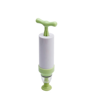 Set Sacchetti Zip Sottovuoto Con Pompa A Mano 2 Clip Chiudi Buste Sigilla Chiudi         