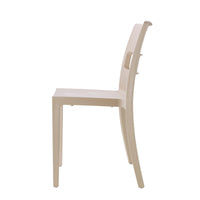 SET SEI SEDIE SAI TECNOPOLIMERO SCAB DESIGN MADE IN ITALY - Cacao 72