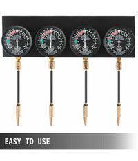 Set Sincronizzatore Carburatore Misurazione Vuoto Pressione Vacuometro         