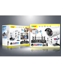 Set Sistema Di Registrazione Sorveglianza Cctv Integrato 8 Telecamere 4k Q-s8pro         