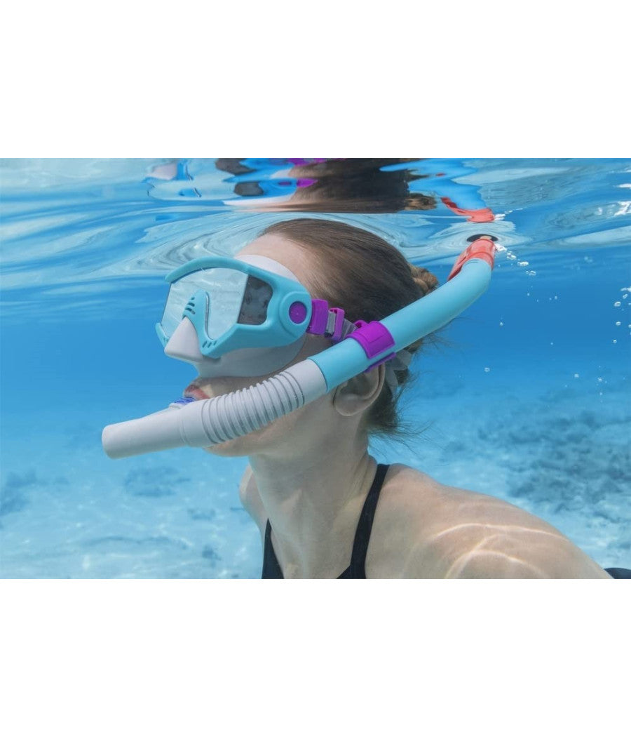 Set Snorkeling Spark Wave Subacqueo Maschera Boccaglio 14+ Anni Assortito 24068         