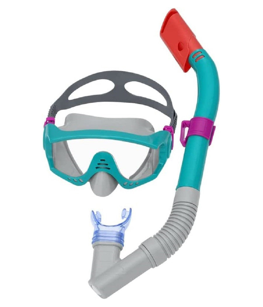 Set Snorkeling Spark Wave Subacqueo Maschera Boccaglio 14+ Anni Assortito 24068         