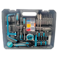 Trade Shop - Set Trapano Elettrico Avvitatore A Batteria 2 Velocità Punte Borsa Attrezzi 2 Batterie         